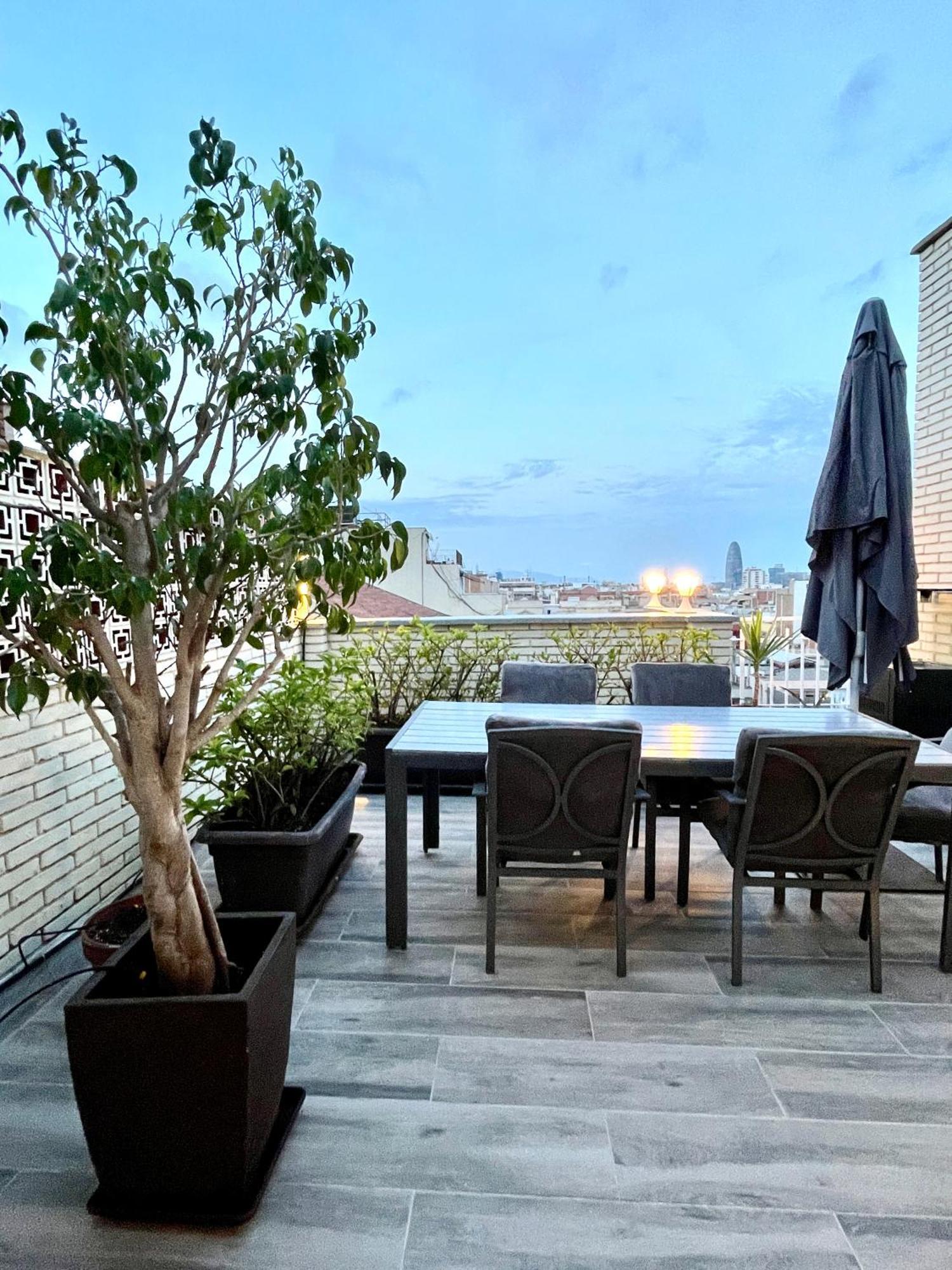 Appartement Spacious Penthouse With Big Private Terrace & View Barcelone